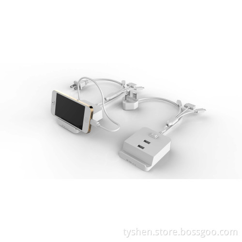 USB Fast Charger for iPad, iPhone, Sumsung, with Docking for Easy Use